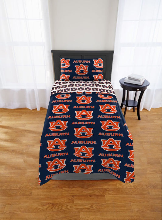 Auburn Tigers twin size bed in a bag