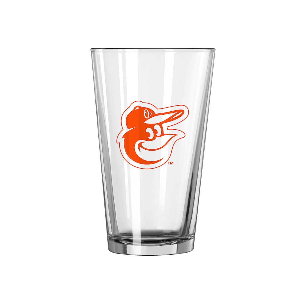Baltimore Orioles pint glass
