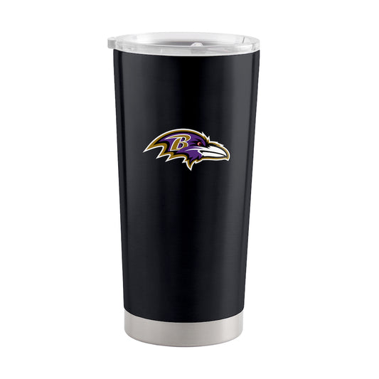 Baltimore Ravens 20 oz stainless steel travel tumbler