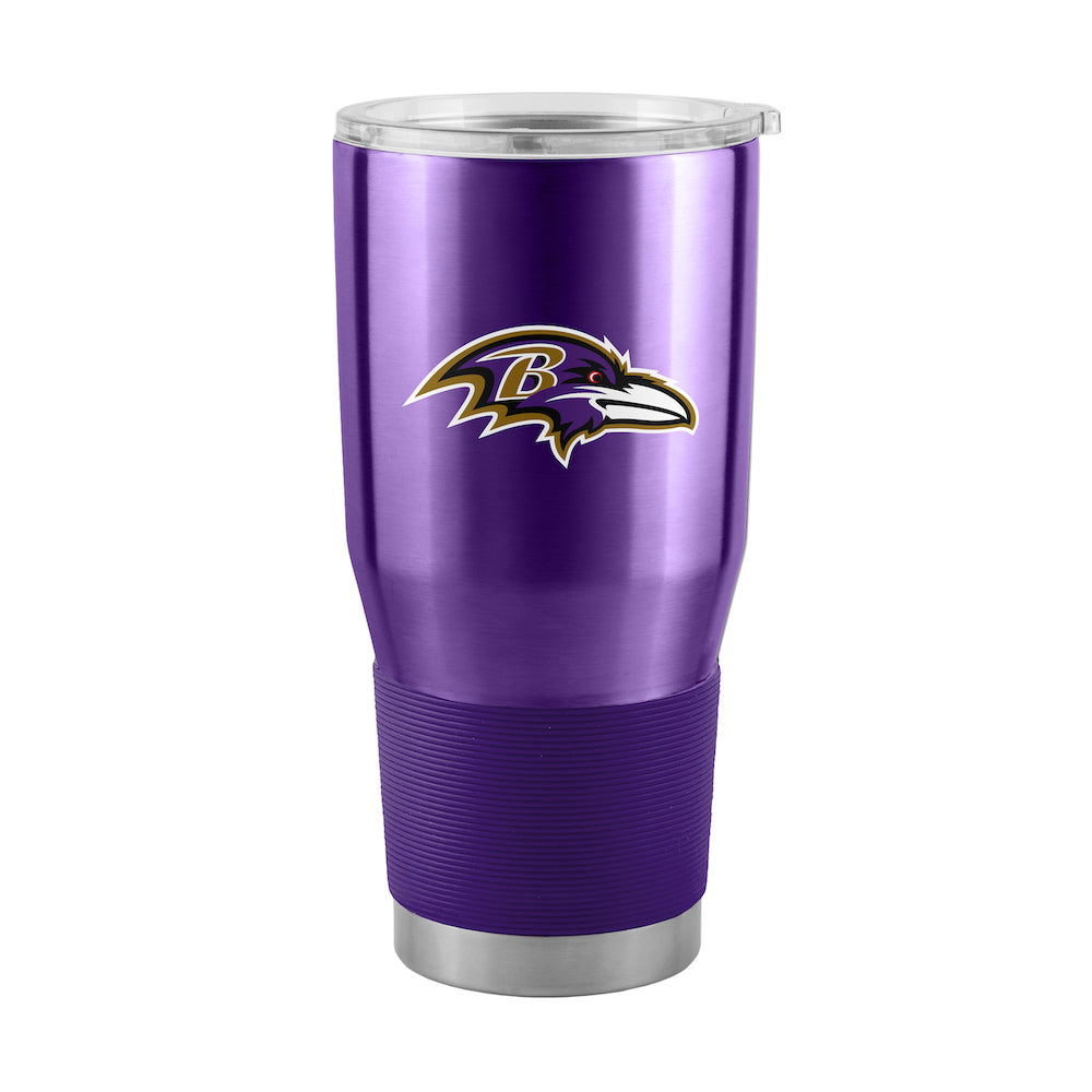 Baltimore Ravens 30 oz stainless steel travel tumbler