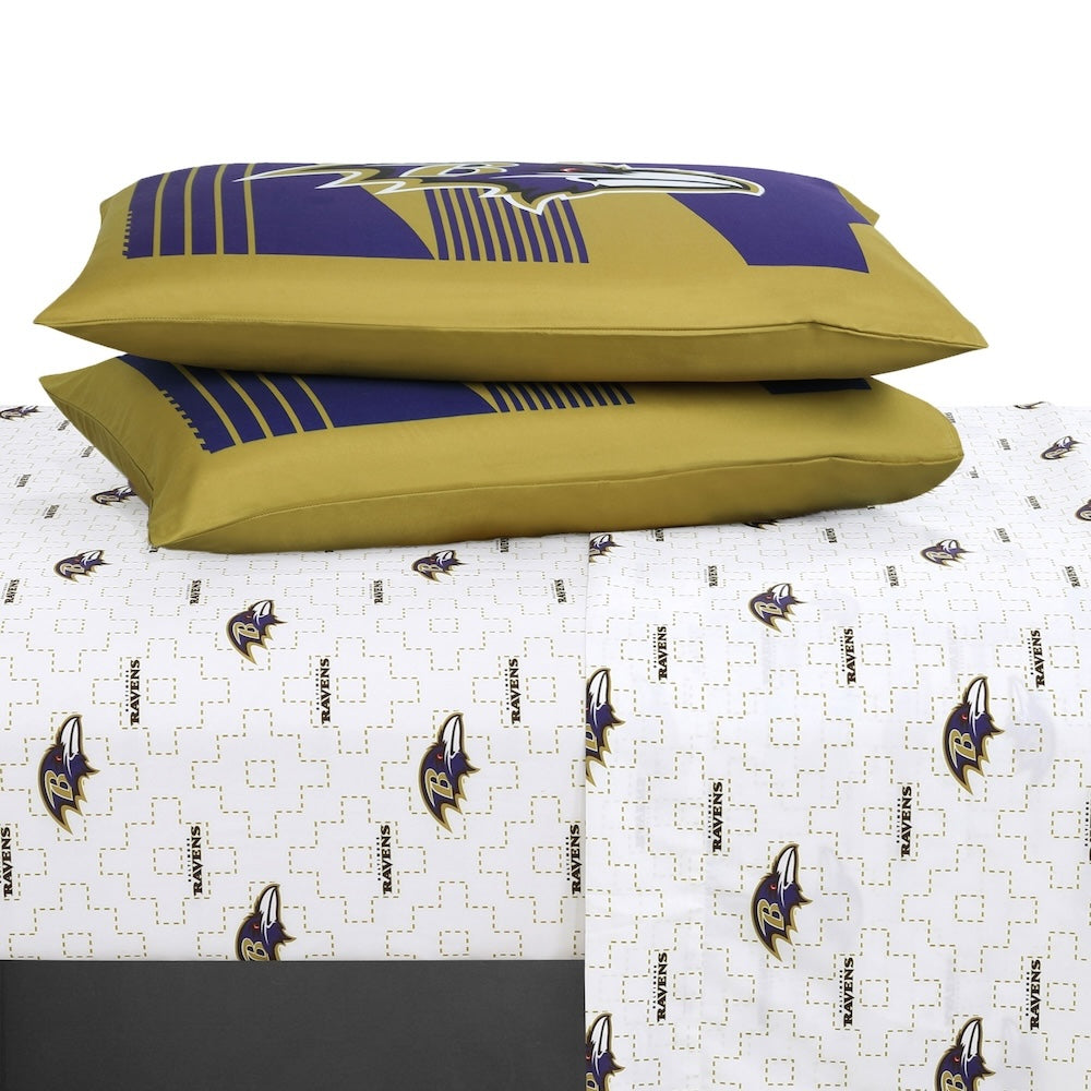 Baltimore Ravens bed in a bag sheets