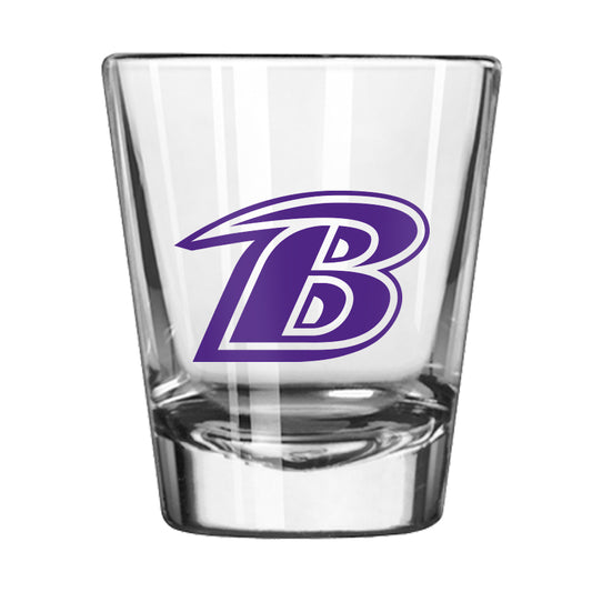 Baltimore Ravens shot glass