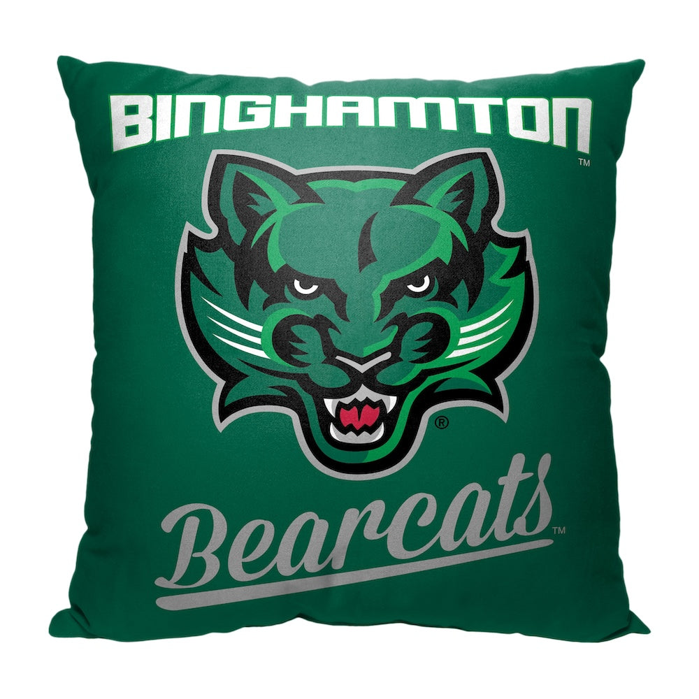 Binghamton Bearcats OFFICIAL throw pillow