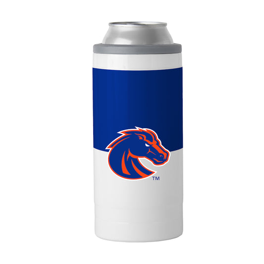 Boise State Broncos colorblock slim can coolie