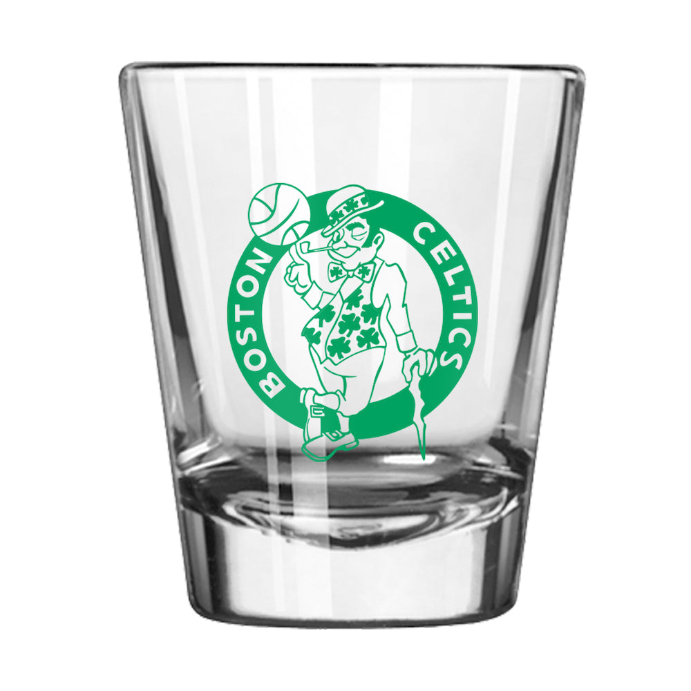Boston Celtics shot glass