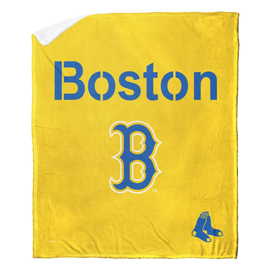 Boston Red Sox CITY CONNECT Sherpa Blanket