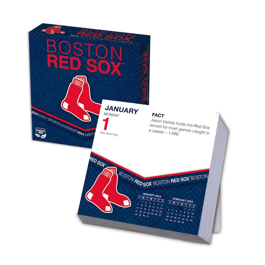 Boston Red Sox 2024 Fact-A-Day Box Desk Calendar