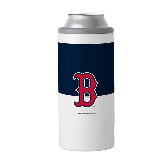 Boston Red Sox colorblock slim can coolie