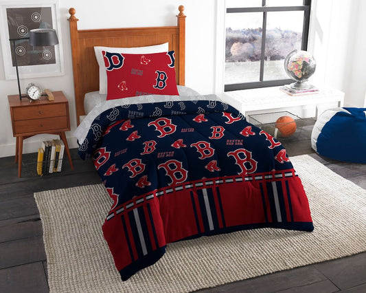 Boston Red Sox twin size bed in a bag