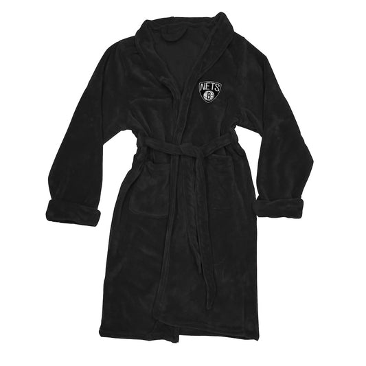 Brooklyn Nets silk touch bathrobe