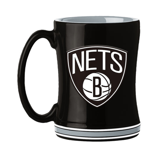 Brooklyn Nets relief coffee mug