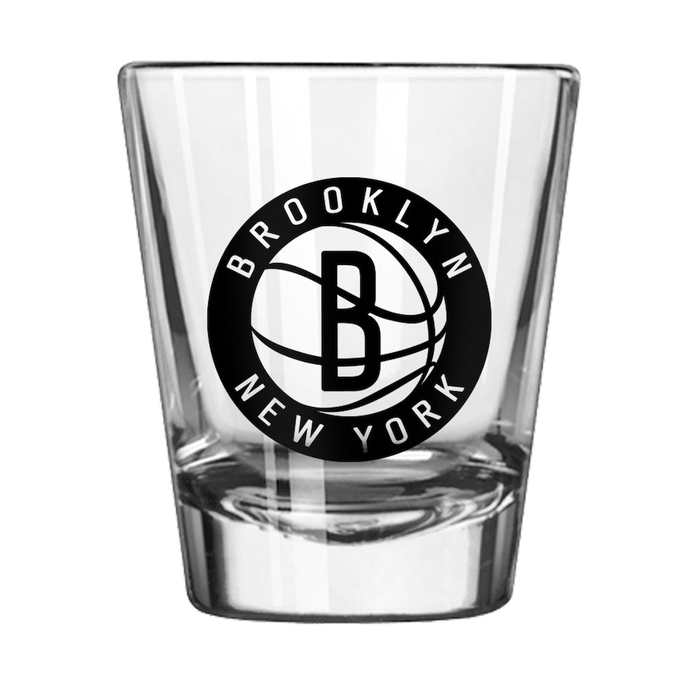 Brooklyn Nets shot glass