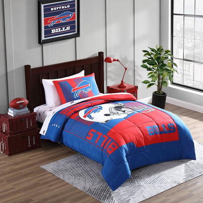 Buffalo Bills twin size bed in a bag