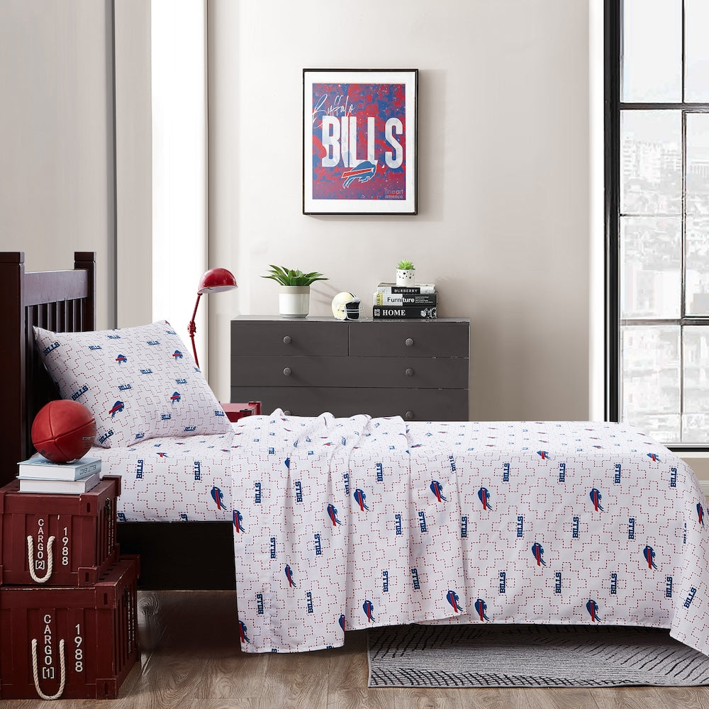 Buffalo Bills bedsheets