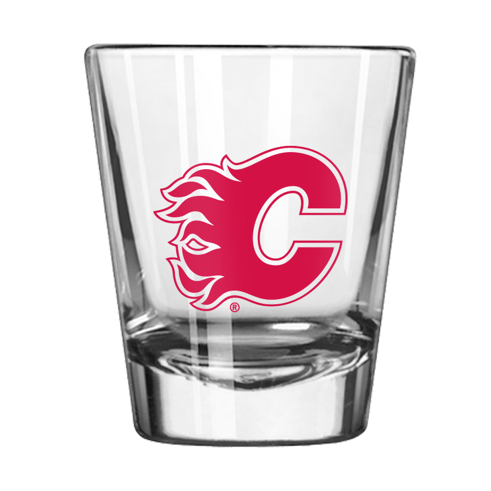 Calgary Flames shot glass