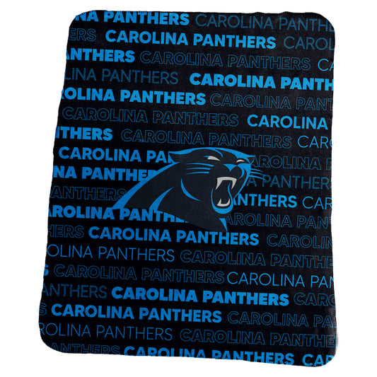 Carolina Panthers Classic Fleece Blanket