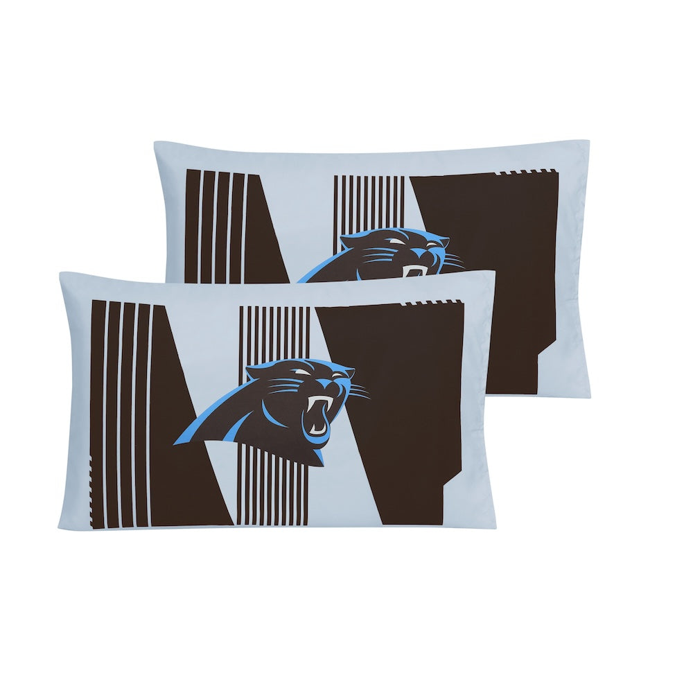 Carolina Panthers pillow shams