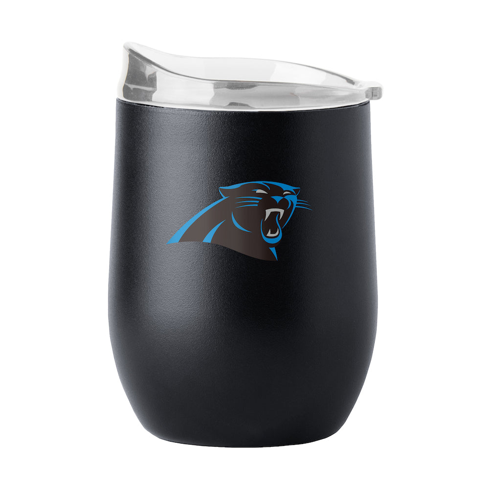 Carolina Panthers curved drink tumbler