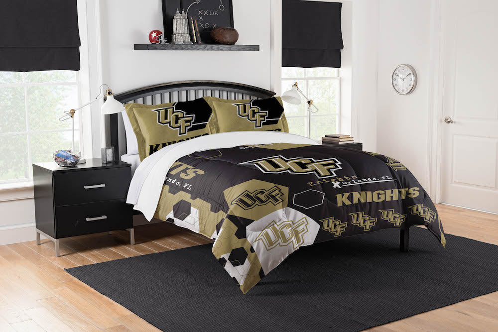 Central Florida Knights queen size comforter set