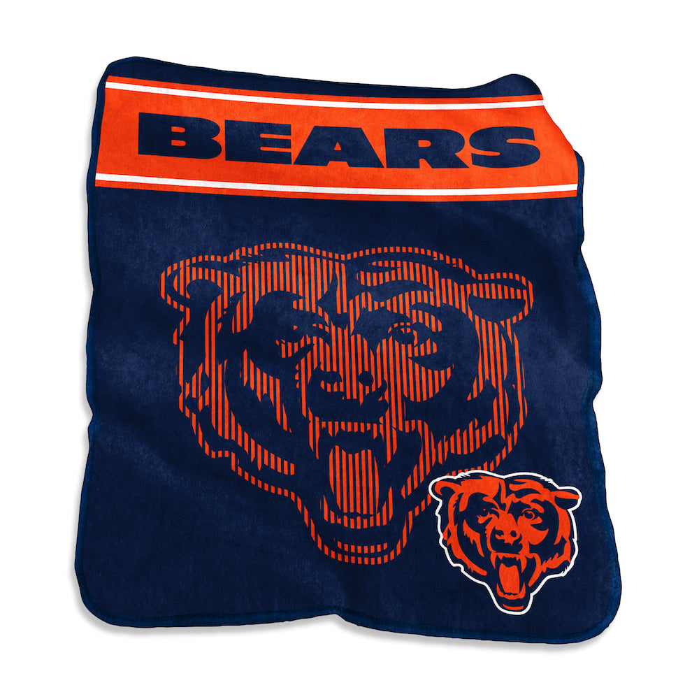Chicago Bears Large Raschel blanket