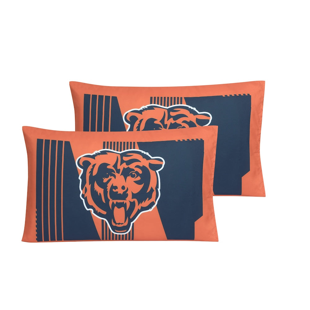 Chicago Bears pillow shams