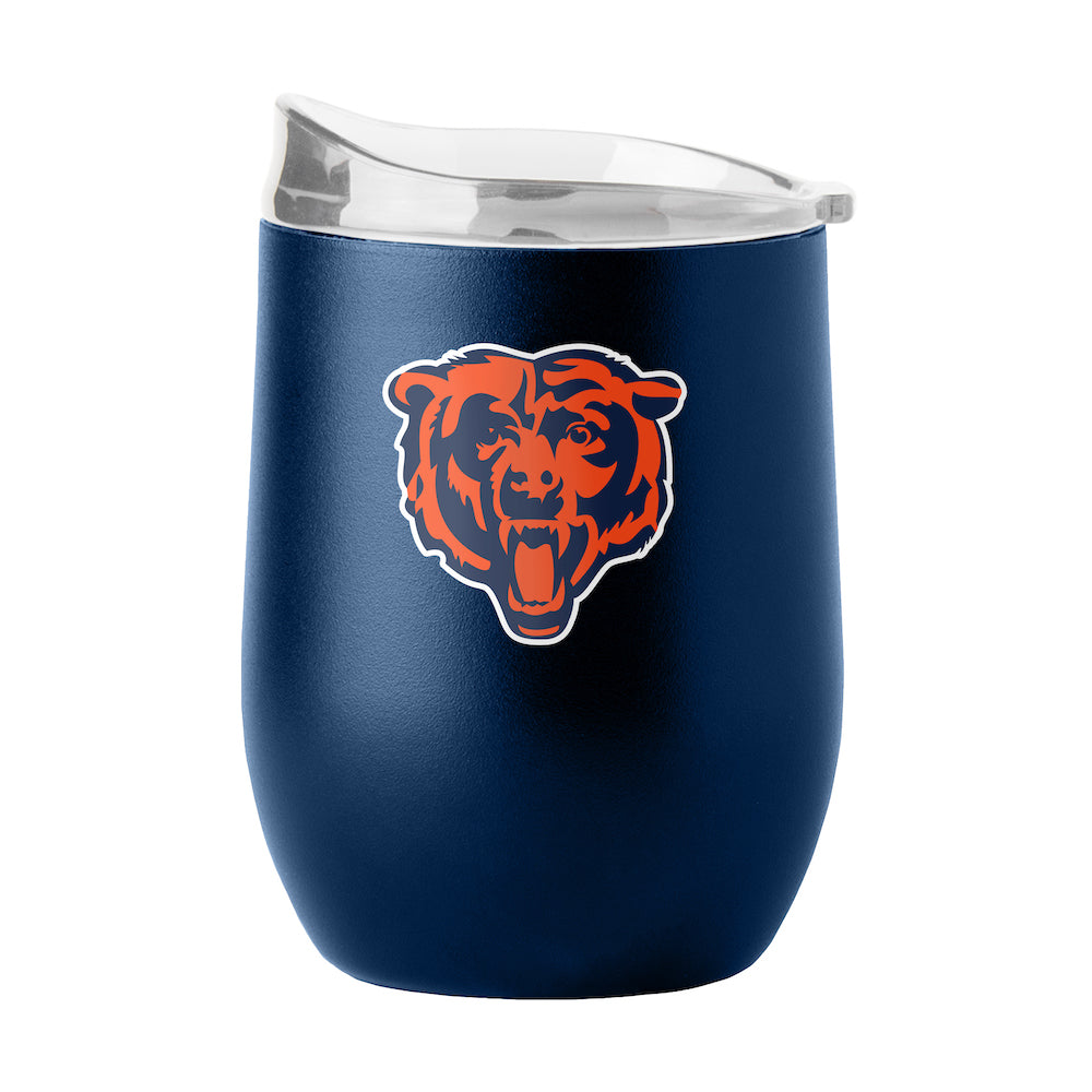 Chicago Bears curved drink tumbler