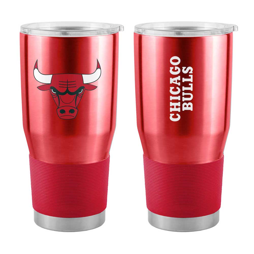 Chicago Bulls 30 oz stainless steel travel tumbler