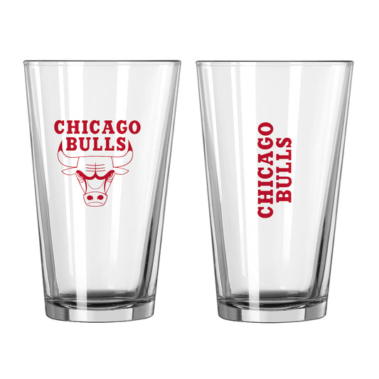 Chicago Bulls pint glass