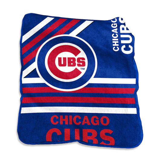 Chicago Cubs Raschel throw blanket