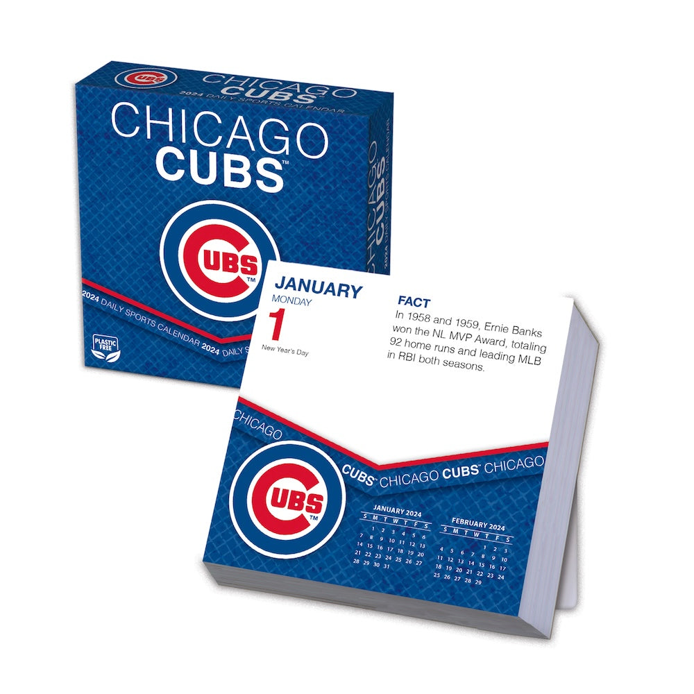 Buy MLB Chicago Cubs 2024 PageADay Desk Calendar ProFootballStuff