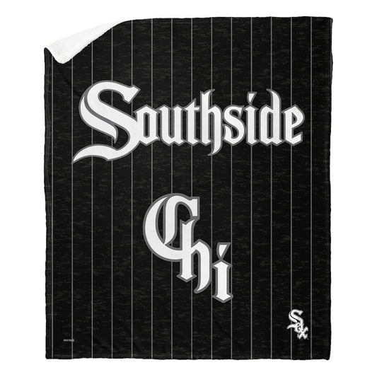 Chicago White Sox CITY CONNECT Sherpa Blanket