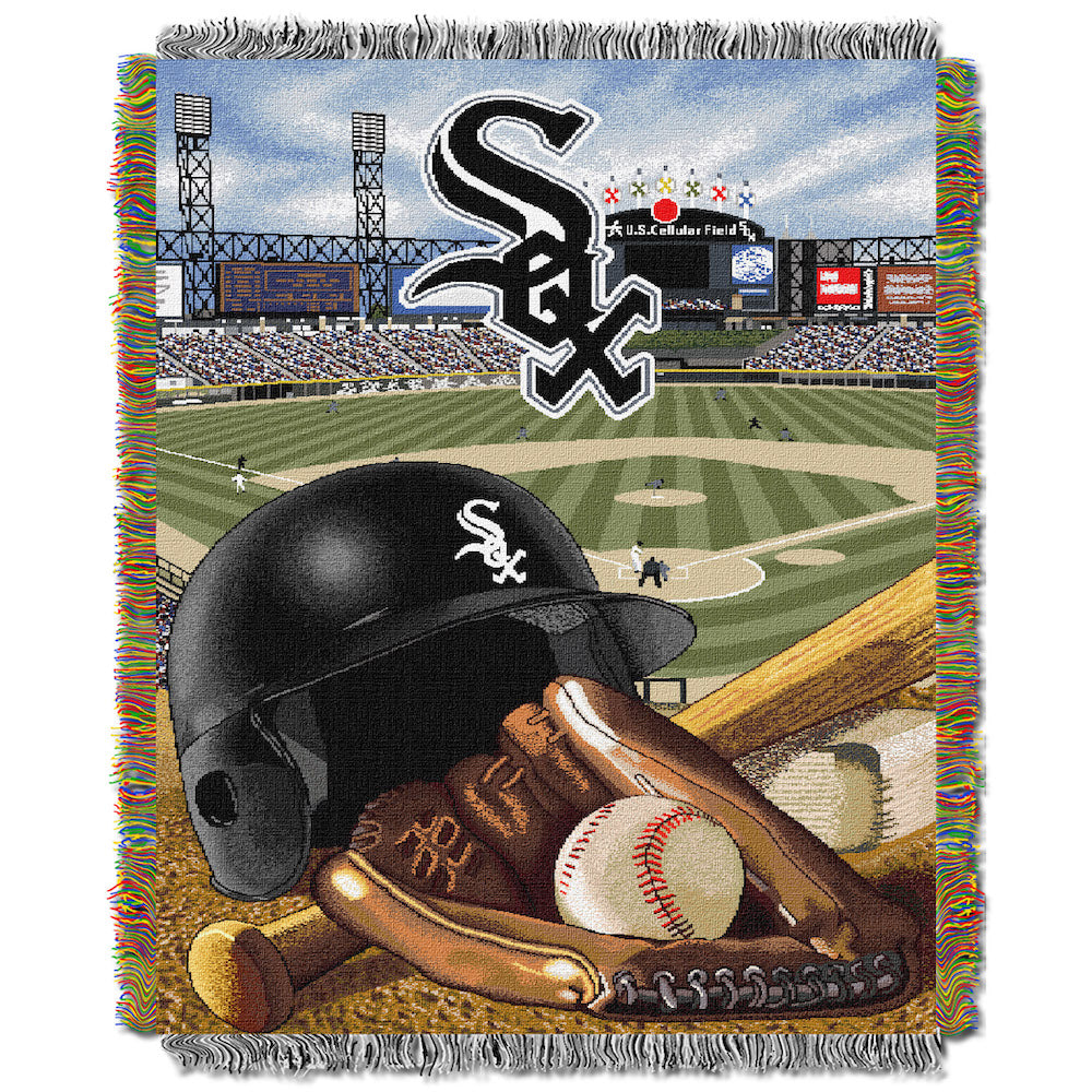 Chicago White Sox woven home field tapestry