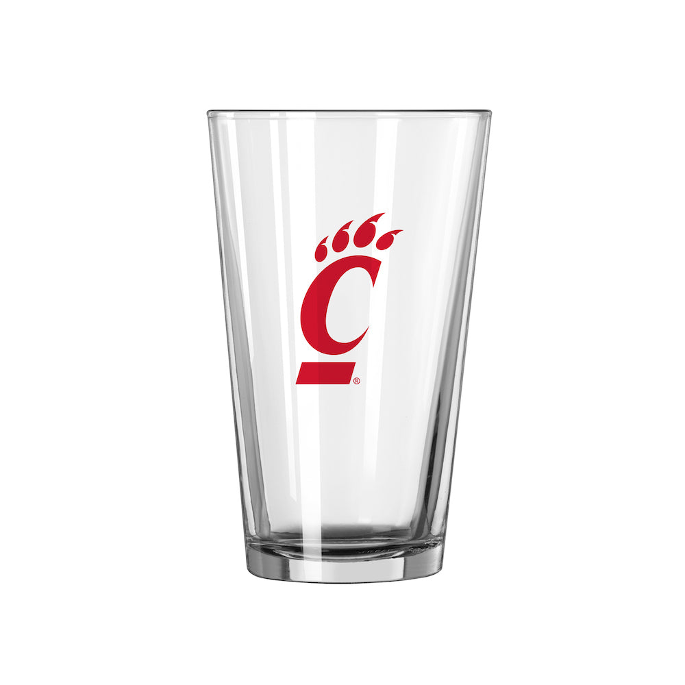 Cincinnati Bearcats pint glass
