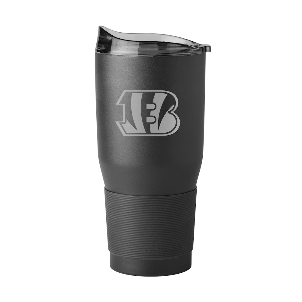 Cincinnati Bengals 30 oz black etch travel tumbler