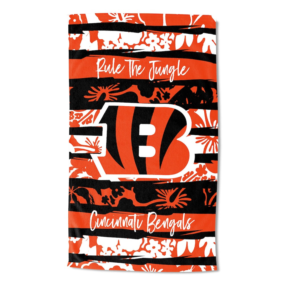 Cincinnati Bengals Pocket OVERSIZED Beach Towel