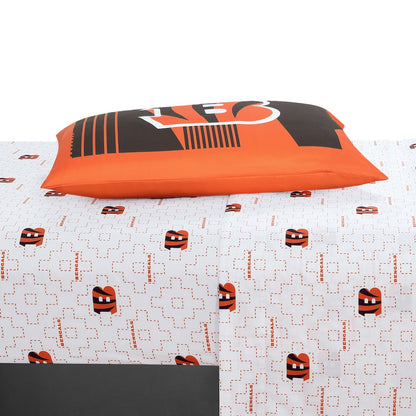 Cincinnati Bengals twin bedding set sheets