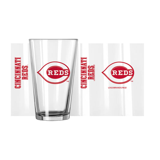 Cincinnati Reds pint glass