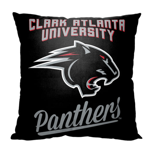 Clark Atlanta Panthers OFFICIAL throw pillow