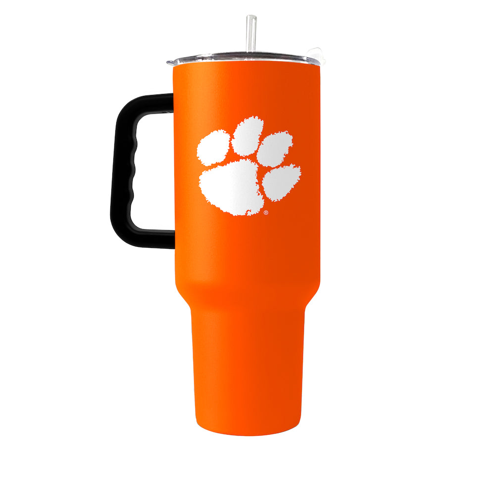 Clemson Tigers 40 oz travel tumbler