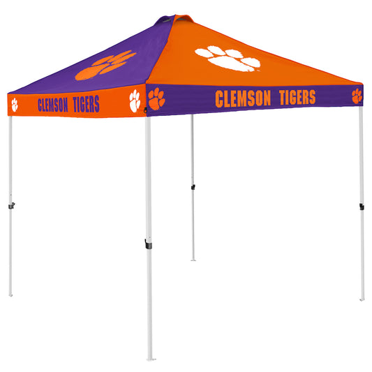 Clemson Tigers checkerboard canopy
