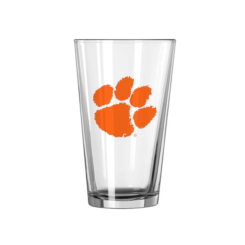 Clemson Tigers pint glass