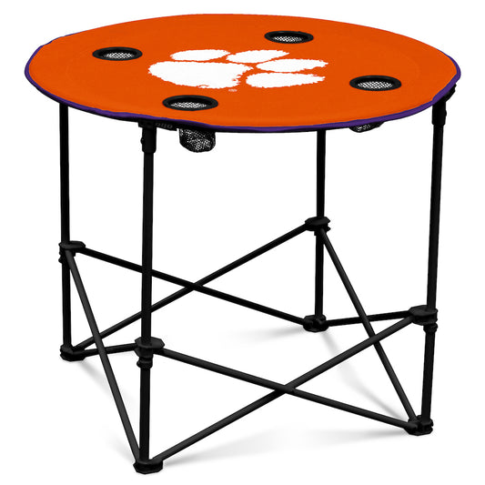 Clemson Tigers outdoor round table