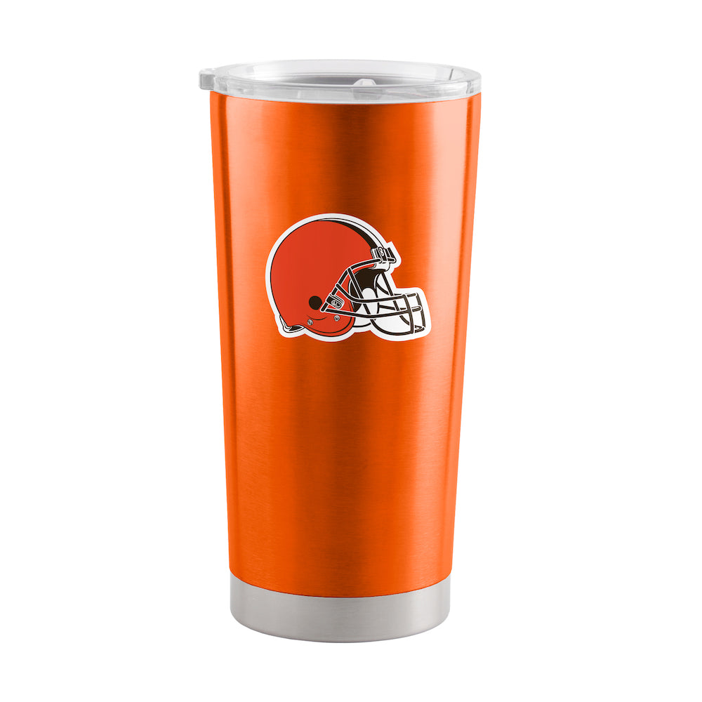 Cleveland Browns 20 oz stainless steel travel tumbler