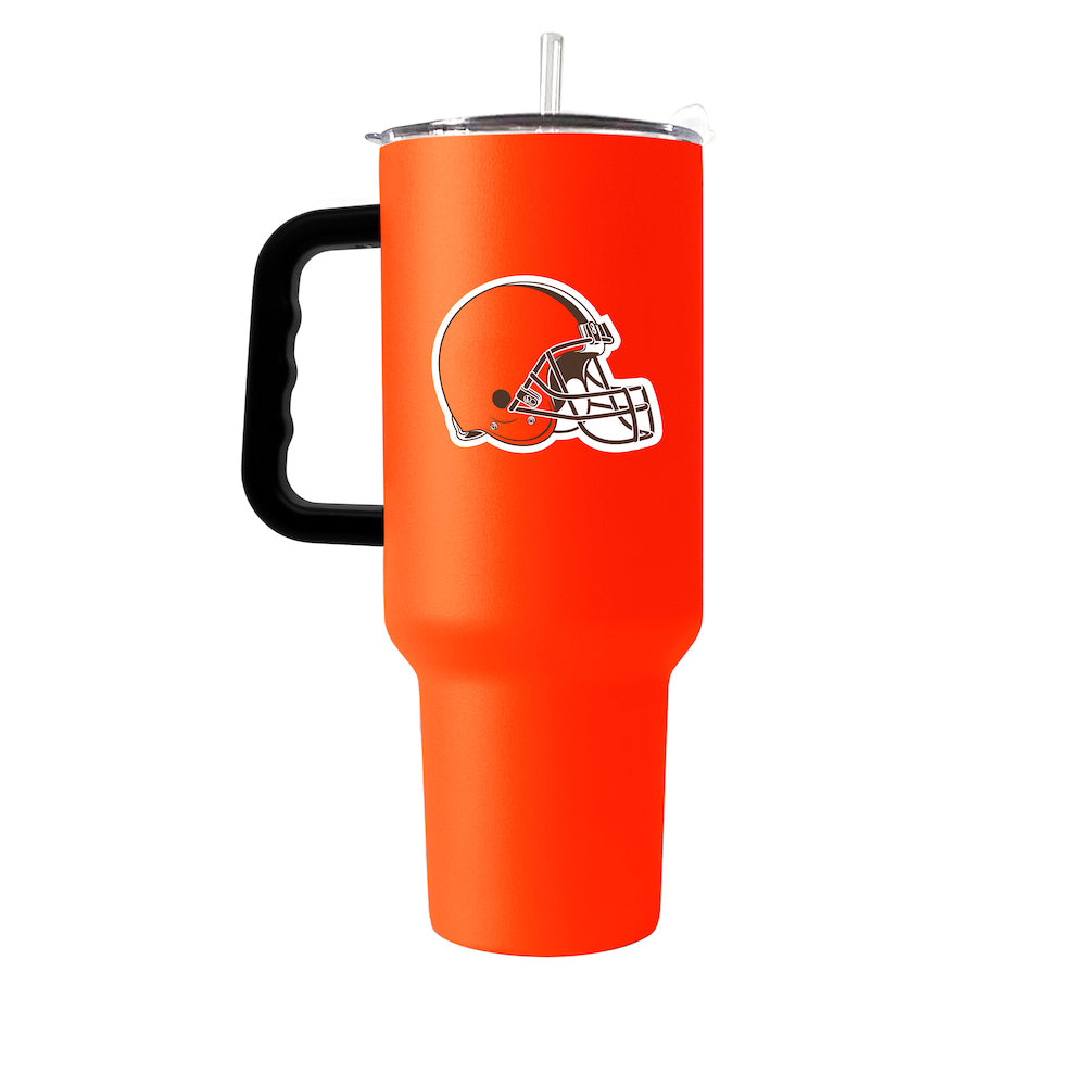 Cleveland Browns 40 oz travel tumbler