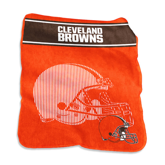 Cleveland Browns Large Raschel blanket