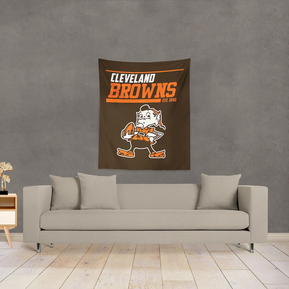 Cleveland Browns Premium Throwback Wall Hanging 3