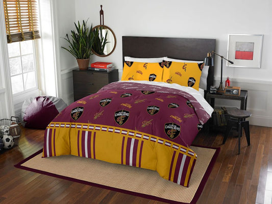 Cleveland Cavaliers queen size bed in a bag