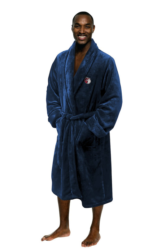 Cleveland Guardians silk touch bathrobe