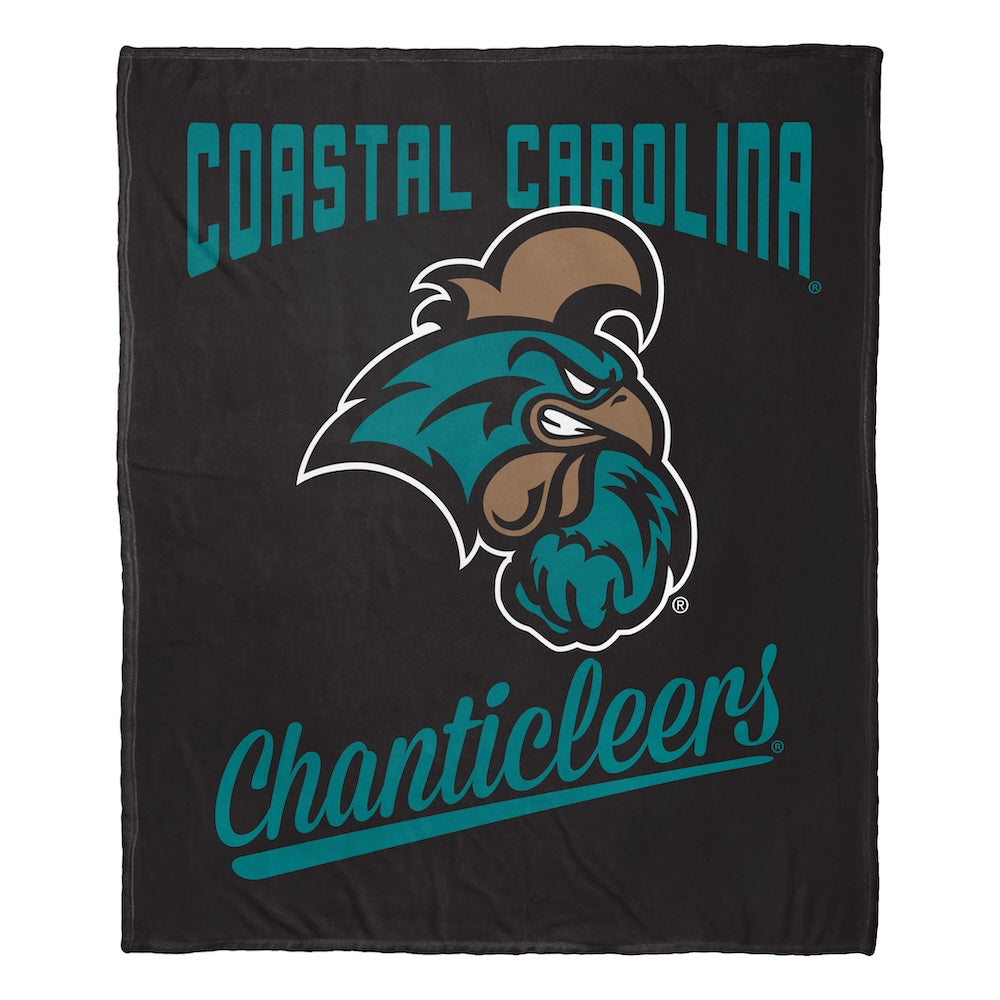 Coastal Carolina Chanticleers official silk touch throw blanket