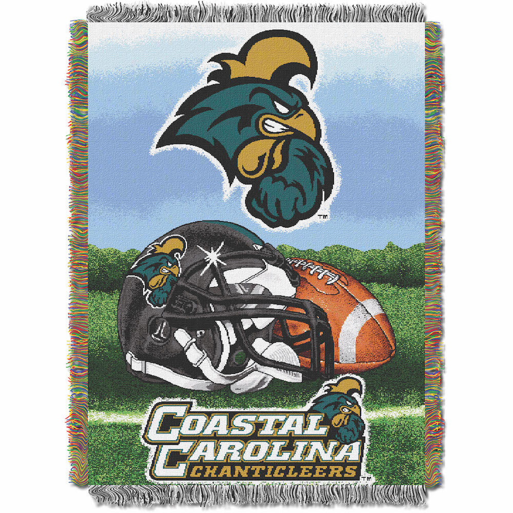 Coastal Carolina Chanticleers woven home field tapestry